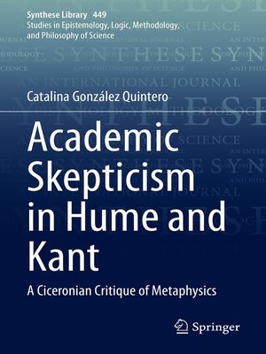 cover image of Academic Skepticism in Hume and Kant